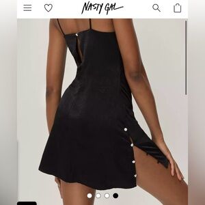 Nasty gal black dress